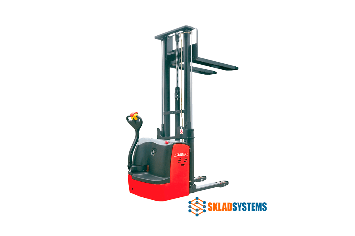 Skiper SDDR15-III Самоходный штабелёр Skiper SDDR15-III высота подъема – 2500 м купить