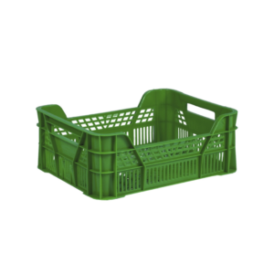 Пищевой зеленый пластиковый ящик ST4315-3120 G