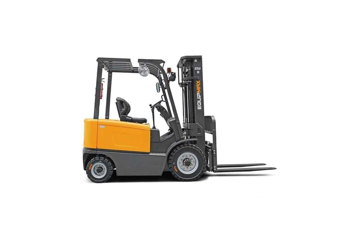 вилочный-погрузчик-1 Вилочный погрузчик (электро) EQUIPMAX, грузоподъемность – 3000 кг, высота подъема – 4500 мм