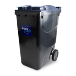 Сміттєвий бак Europlast пластиковий чорний 360 л