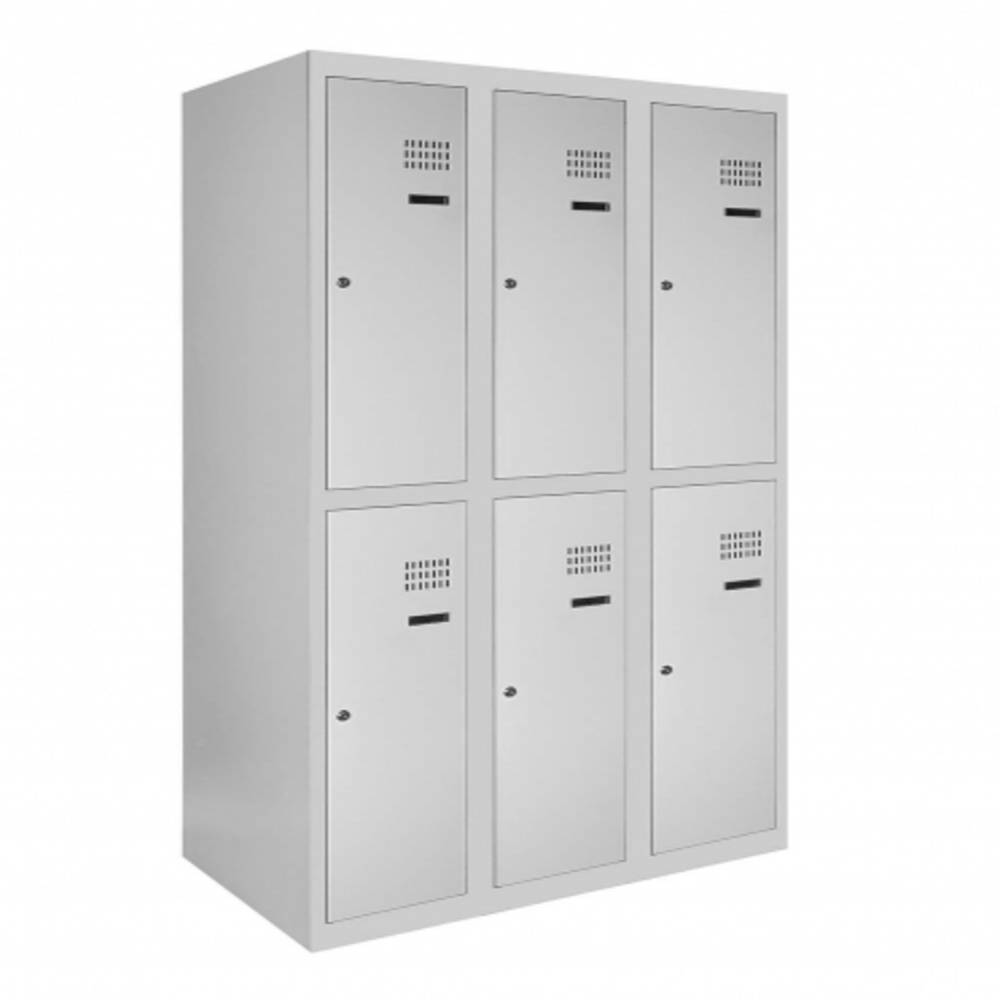 detal_shafa-metaleva-dlja-odjahu-dvorivneva-levmetal-shom-2303-180kh90kh50-1 Шкаф металлический для одежды двухуровневый ШОМ 2/30/3 (180х90х50)